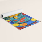 Henri Matisse - Cat With Red Fish still life painting Yoga Mat Gallery Image 2