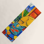 Henri Matisse - Cat With Red Fish still life painting Yoga Mat Gallery Image 1