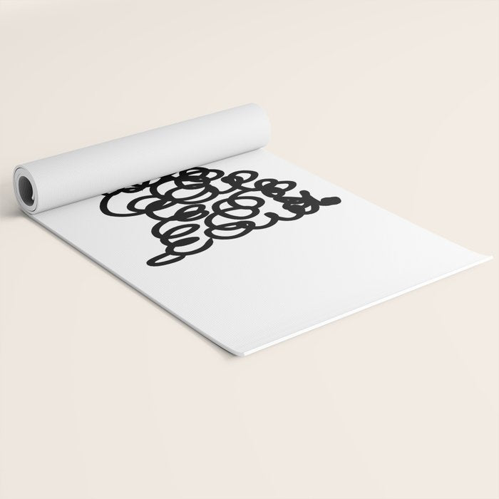 Poodle Yoga Mat Gallery Image 2