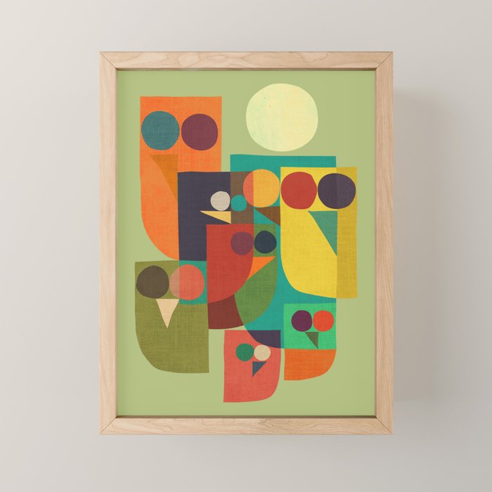 Owl squad Mini Art Print Gallery Image 1