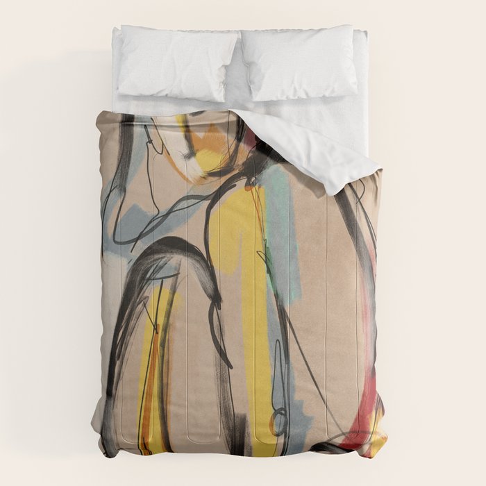 Abstract Female Figure Comforter Gallery Image 6