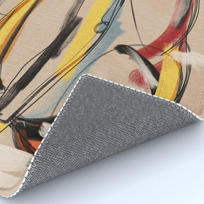Abstract Female Figure Rug Gallery Image 4