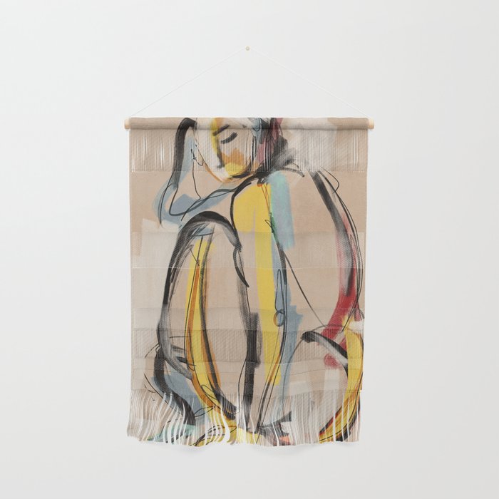 Abstract Female Figure Wall Hanging Gallery Image 1