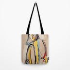 Abstract Female Figure Tote Bag Gallery Image 2