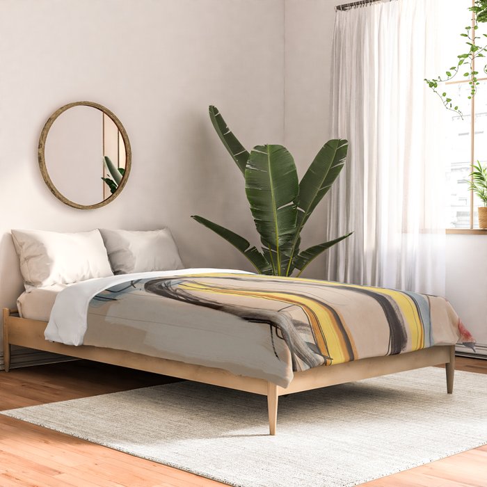 Abstract Female Figure Comforter Gallery Image 2