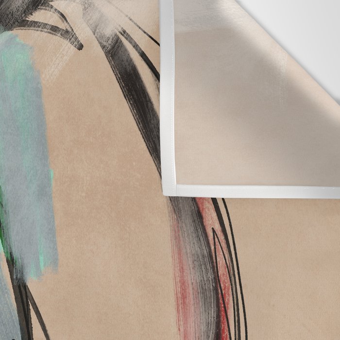 Abstract Female Figure Wall Tapestry Gallery Image 3