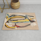 Abstract Female Figure Rug Gallery Image 1