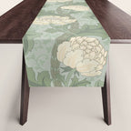 Vintage Floral Arts and Crafts Style Table Runner Gallery Image 1