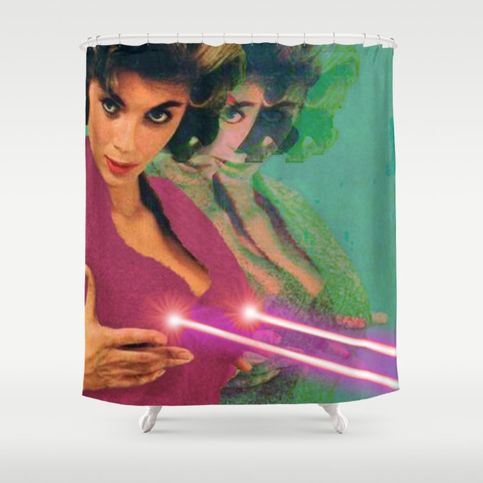 Dangerous Women Shower Curtain Gallery Image 1