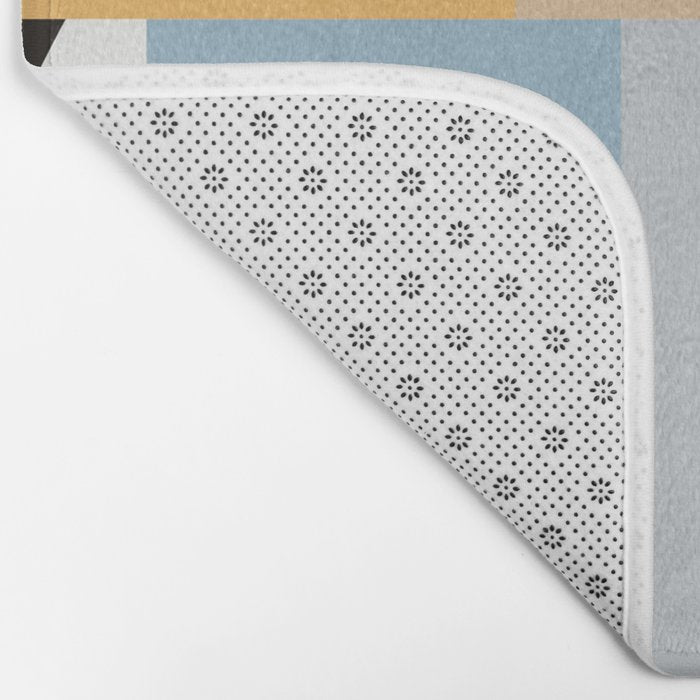 Ypres Mosaic Modernist Pattern Print Bath Mat Gallery Image 2