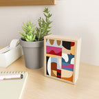 Ypres Mosaic Modernist Pattern Print Mini Art Print Gallery Image 2
