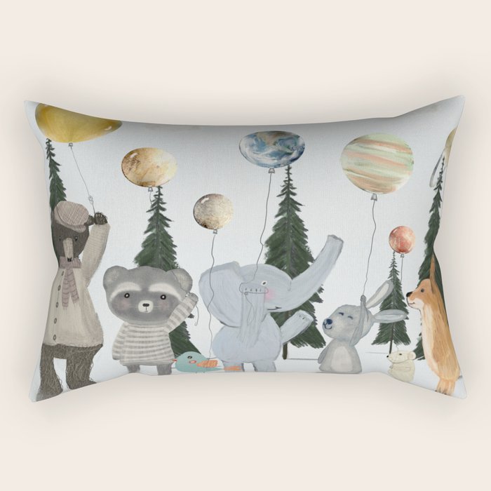 the solar parade Rectangular Pillow Gallery Image 1