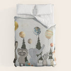 the solar parade Duvet Cover Gallery Image 6