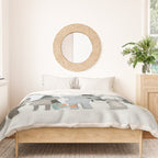 the solar parade Duvet Cover Gallery Image 3