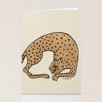 Cheetah Stationery Card Gallery Image 2