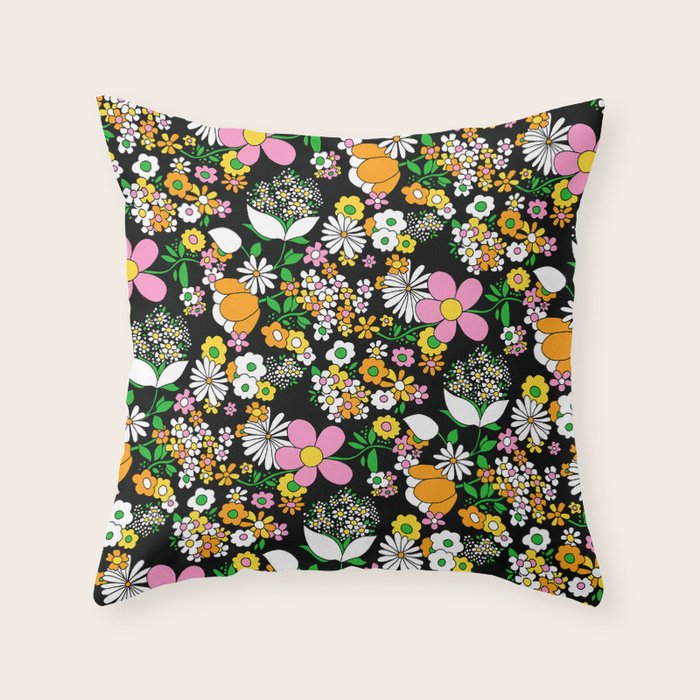 vintage 25 Throw Pillow Gallery Image 1