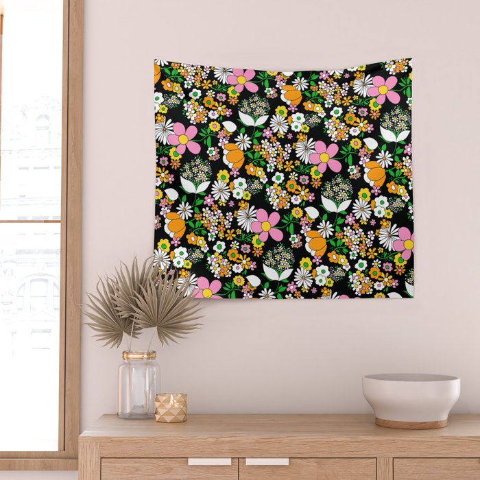 vintage 25 Wall Tapestry Gallery Image 2