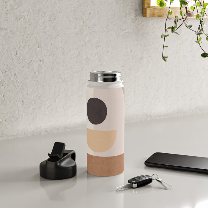 Abstract Art / Shapes 28 Water Bottle Gallery Image 4