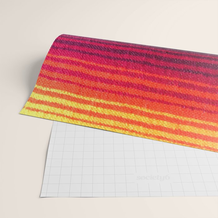Magenta Sky Serape Wrapping Paper Gallery Image 2