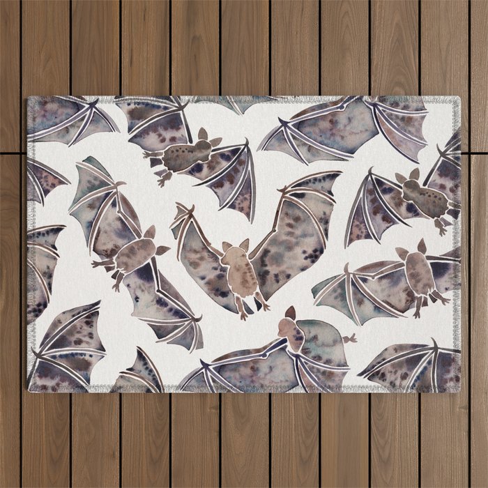 Bat Collection Outdoor Rug Gallery Image 1