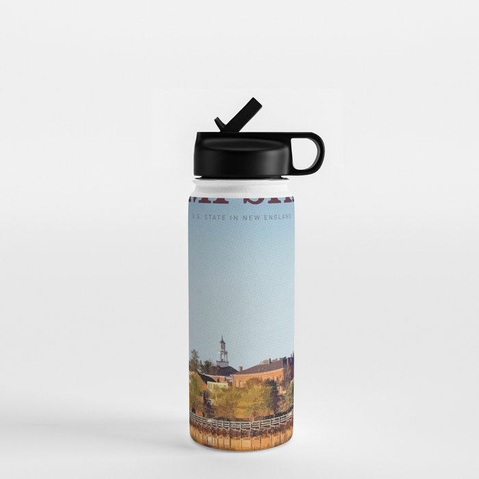 Visit New Hampshire  Water Bottle Gallery Image 1
