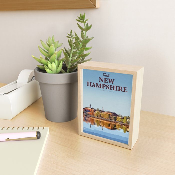 Visit New Hampshire  Mini Art Print Gallery Image 2