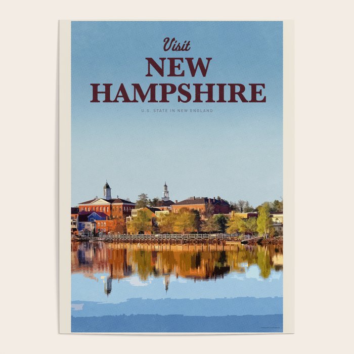 Visit New Hampshire  Poster Gallery Image 1