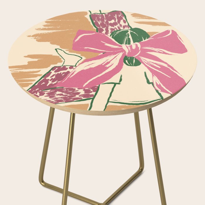 Girl With A Pink Bow Side Table Gallery Image 2