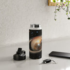 Galactic DJ II - Saturn Disco Ball P Water Bottle Gallery Image 4