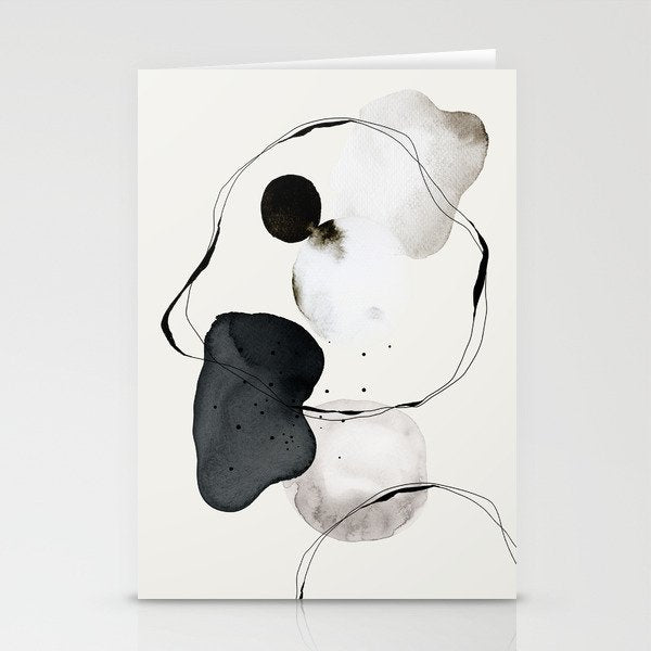 Contemporary Art, Minimalistic  Stationery Card Gallery Image 2