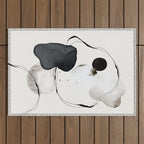 Contemporary Art, Minimalistic  Outdoor Rug Gallery Image 1