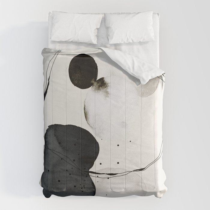 Contemporary Art, Minimalistic  Comforter Gallery Image 6