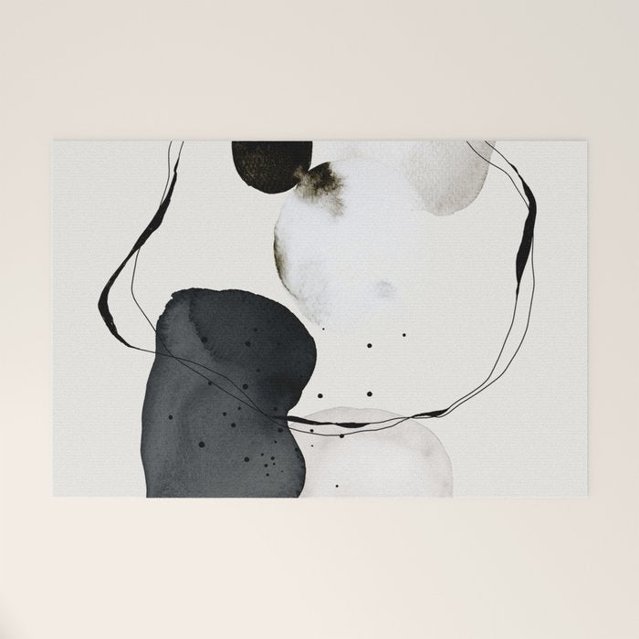 Contemporary Art, Minimalistic  Welcome Mat Gallery Image 1
