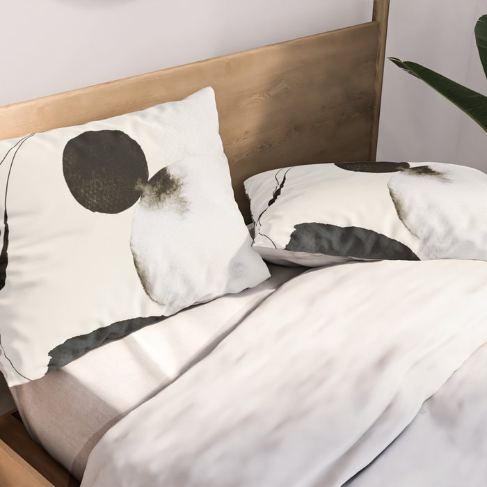 Contemporary Art, Minimalistic  Pillow Sham Gallery Image 2