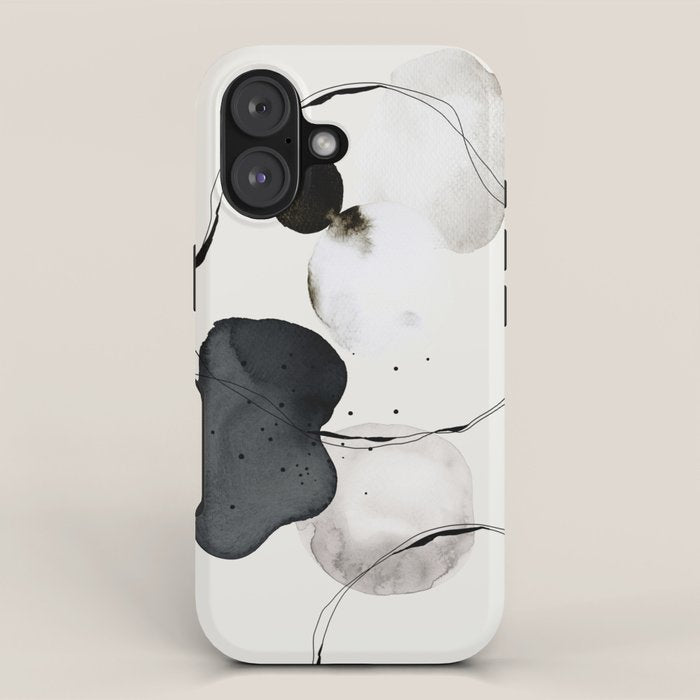 Contemporary Art, Minimalistic  iPhone Case Gallery Image 1