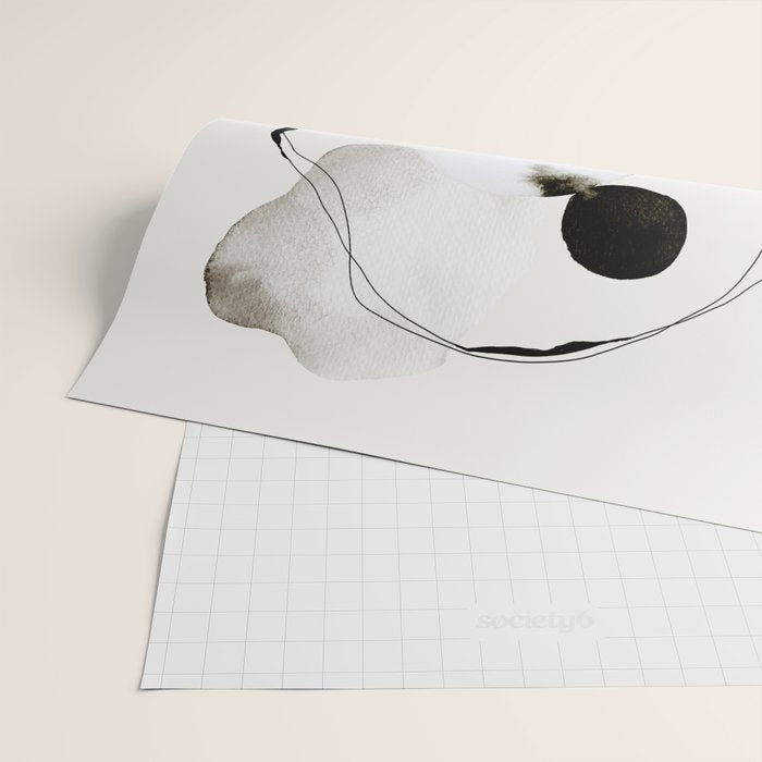 Contemporary Art, Minimalistic  Wrapping Paper Gallery Image 2