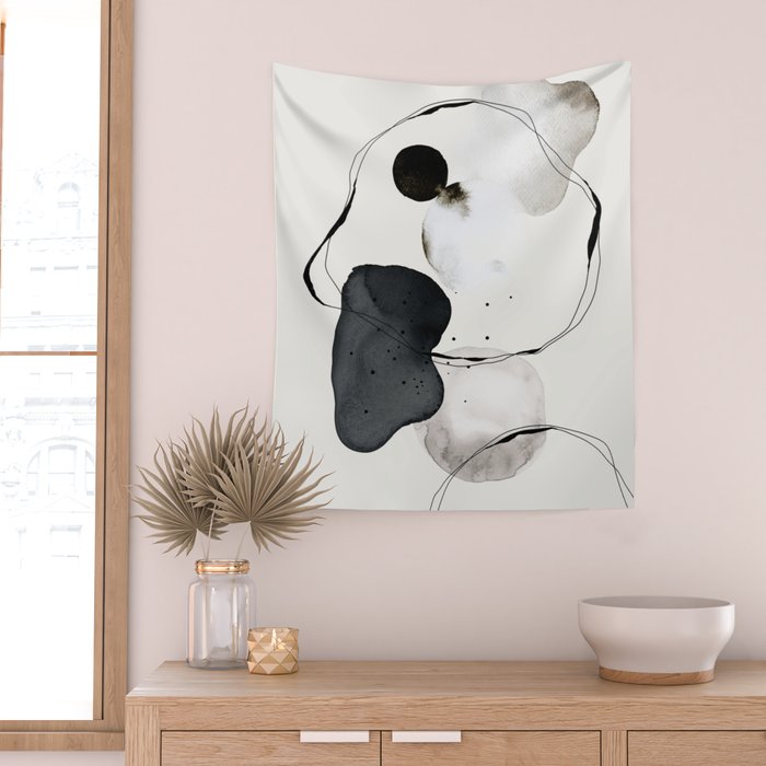 Contemporary Art, Minimalistic  Wall Tapestry Gallery Image 2