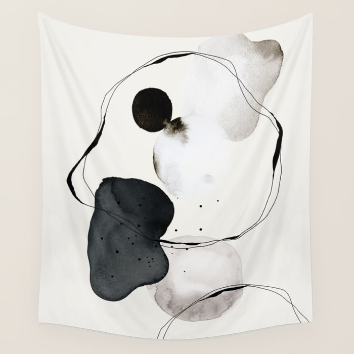 Contemporary Art, Minimalistic  Wall Tapestry Gallery Image 4