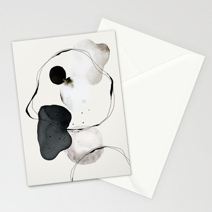 Contemporary Art, Minimalistic  Stationery Card Gallery Image 2