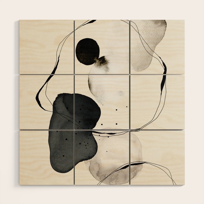 Contemporary Art, Minimalistic  Wood Wall Art Gallery Image 1