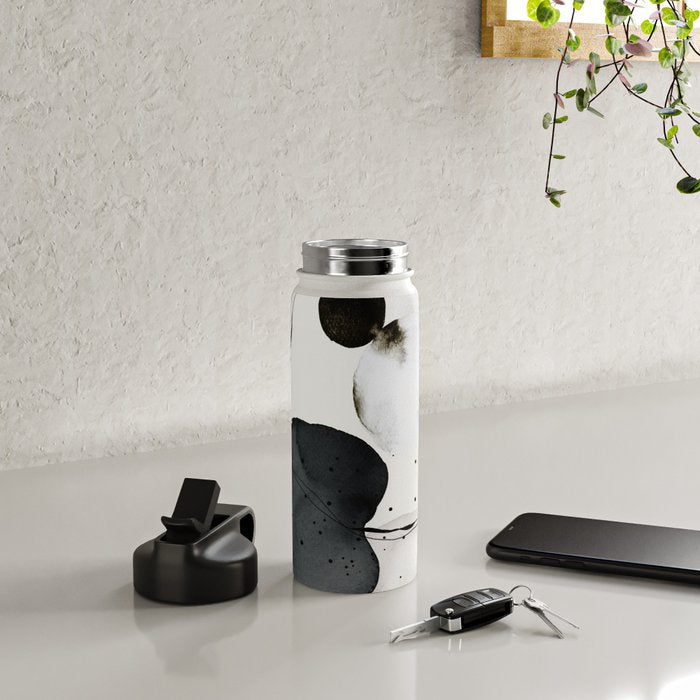 Contemporary Art, Minimalistic  Water Bottle Gallery Image 4