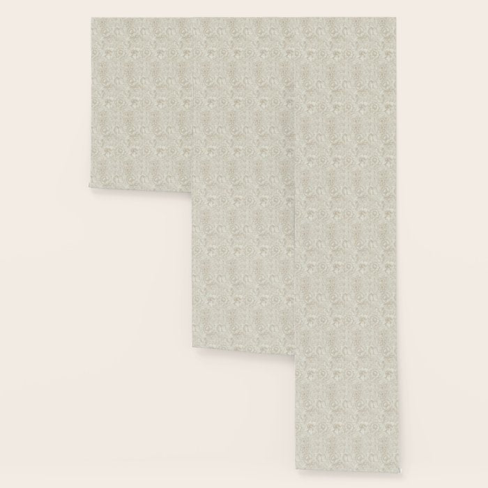 William Morris Poppy Cream Gold Pattern Wallpaper Gallery Image 3