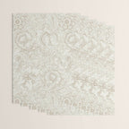 William Morris Poppy Cream Gold Pattern Wrapping Paper Gallery Image 3