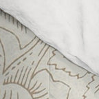 William Morris Poppy Cream Gold Pattern Comforter Gallery Image 4