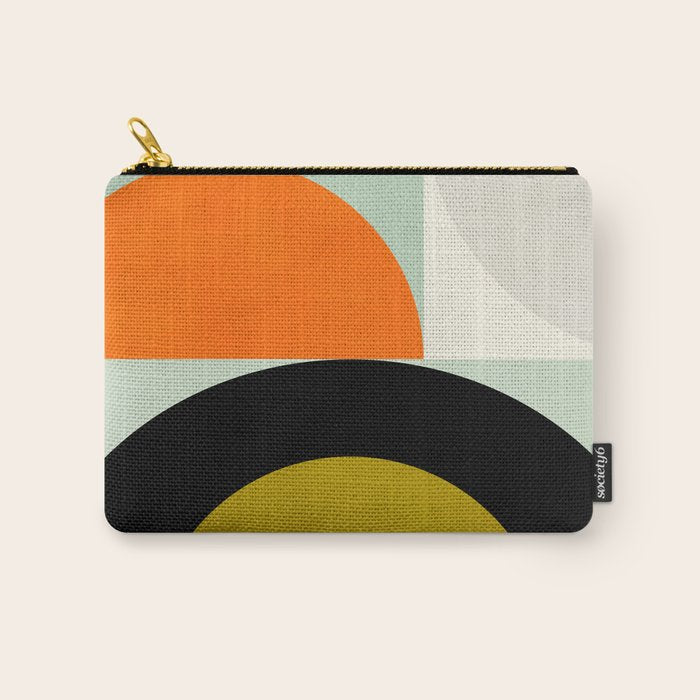 think big 3 shapes geometric Carry All Pouch Gallery Image 1