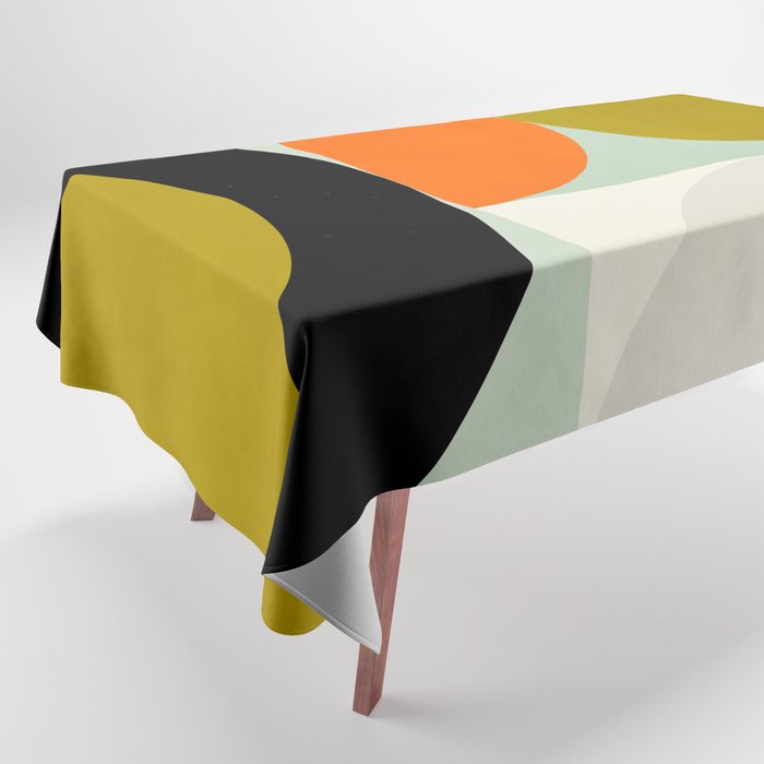 think big 3 shapes geometric Tablecloth Gallery Image 1