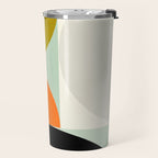 think big 3 shapes geometric Travel Mug Gallery Image 2