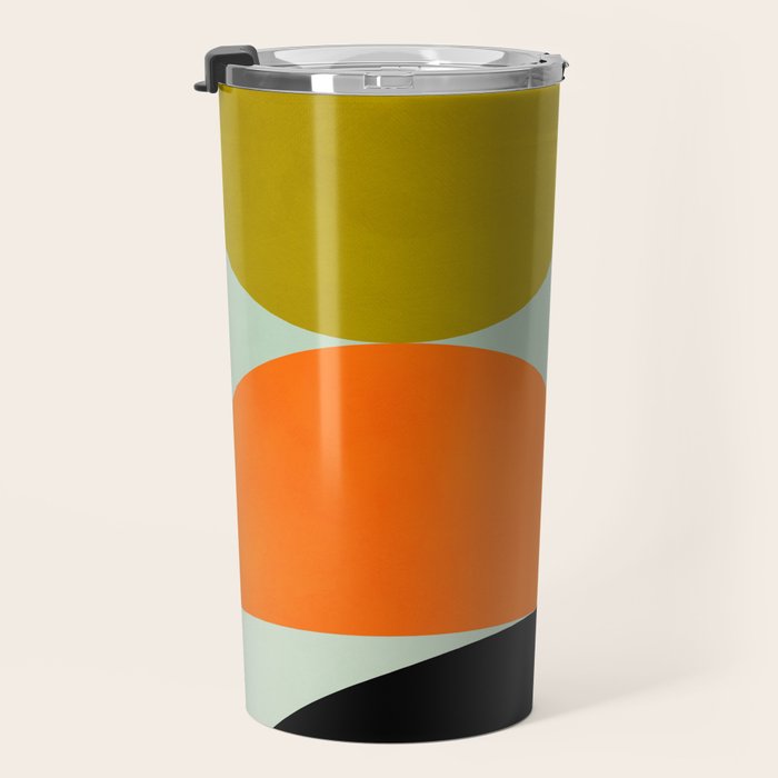 think big 3 shapes geometric Travel Mug Gallery Image 3