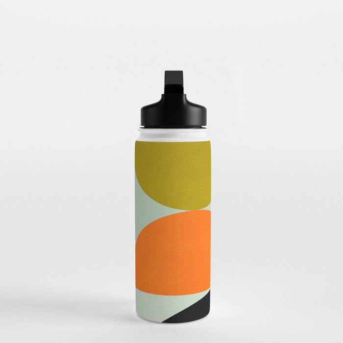 think big 3 shapes geometric Water Bottle Gallery Image 3