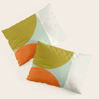 think big 3 shapes geometric Pillow Sham Gallery Image 3